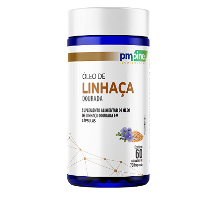 ÓLEO DE LINHAÇA DOURADA 700mg - 60 cap