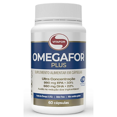 ÔMEGA 3 VITAFOR PLUS - 60 Cápsulas