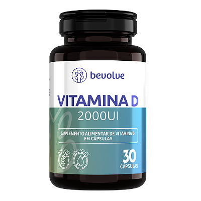 VITAMINA D3 2000 UI - 30 Cápsulas