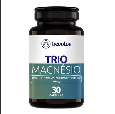 Trio Magnésio - 60 mg (TDAH)