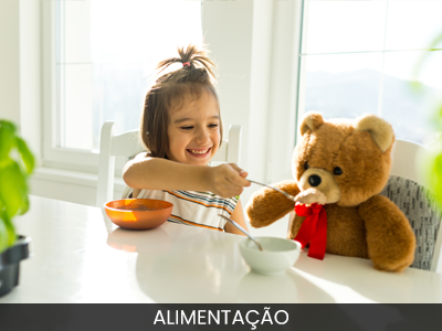 mini alimentação