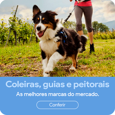 Mini banner Coleiras guias e peitorais