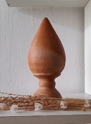 Escultura- Pingo, em barro