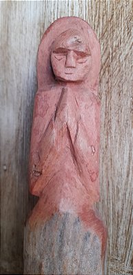 Escultura de rezadeira - Tam M