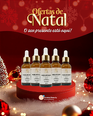 Kit Pureza Beauty Sérum Hidratante Facial Vitamina C - Pague 3 e Leve 5