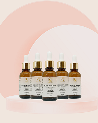 Kit Pureza Beauty Sérum Hidratante Facial Vitamina C - Pague 3 e Leve 5