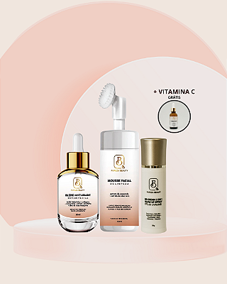 Kit Pureza Beauty: Limpeza, Hidratação e Cuidados Anti-idade