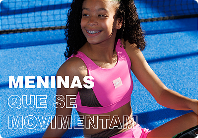 Meninas que se movimentam