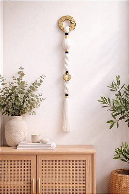 Pingente Parede - Argola Cerâmica Fria