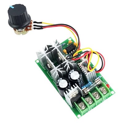 PWM DC 10-60V 20A – Módulo Controlador com Potenciômetro