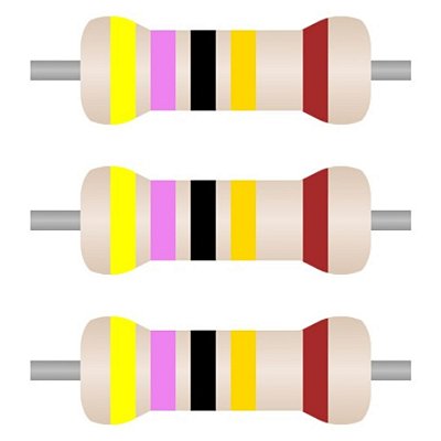 ROHM SFR25 Resistor Filme Metálico 47R 0.5W 1% - Kit 100 Peças