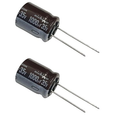 Nichicon UPM1V102MHD6 Capacitor Eletrolítico 1000uF 35V 16x20 105°C