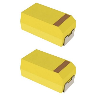 YAGEO KEMET T491C105K050AT Capacitor Tântalo 1uF 50V 10% SMD 2312
