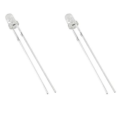 LED Transparente 3mm Branco de Alto Brilho Sunlight ST-300WWHL