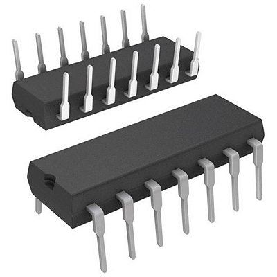 SN74LS07N HLF CI Buffer TTL Saída Coletor Aberto 5V DIP-14