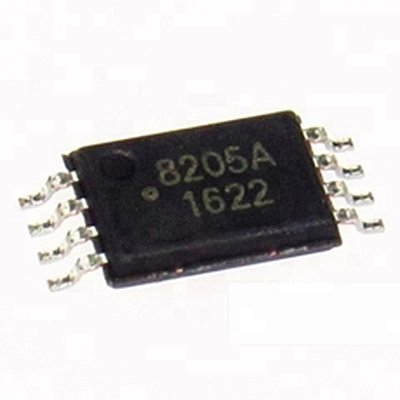 Transistor MOSFET Duplo FS8205A SMD SOP-8 para Controle de Potência