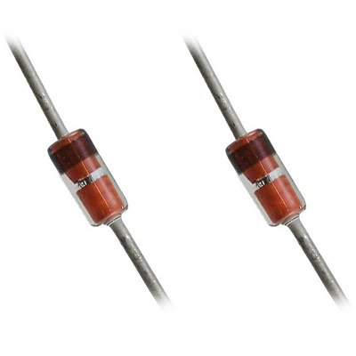 1N752A Diodo Zener 5.6V 0.5W DO-35 Through-Hole - Onsemi/Fairchild