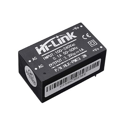 HLK-PM03 Mini Fonte Isolada 3.3V 3W 1A – Hi-Link