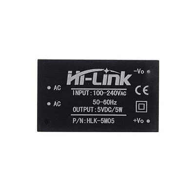 Hi-Link HLK-5M05 Fonte Isolada 5V 5W – Módulo Mini AC para DC