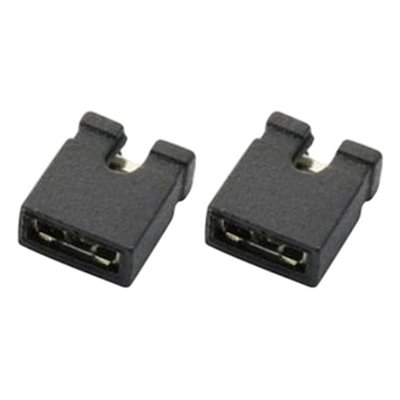 Mini Jumper 2mm 2 Vias Preto para Header - 999-19-320-00 (MC-2205CG)
