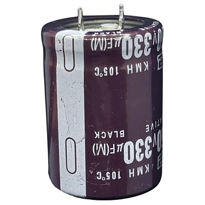 330uF 450V Capacitor Eletrolítico Snap-In 105°C – Chemi-Con