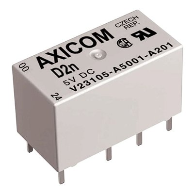 Axicom D2n V23105A5401A201 – Relé Miniatura 5V 3A DPDT
