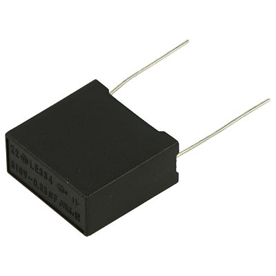X2 Capacitor Supressor 330nF 310V Poliéster (334) 0.33uF - LE334-MX