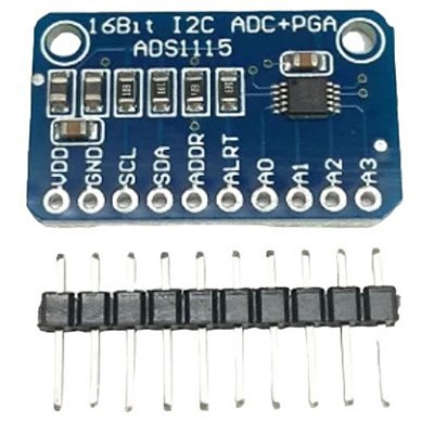 ADC ADS1115 16 Bit Interface I2C 4 Canais Programáveis