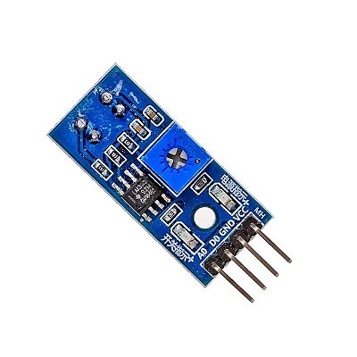 TCRT5000 Sensor Óptico IR com Comparador LM393 – Detecção de Obstáculos