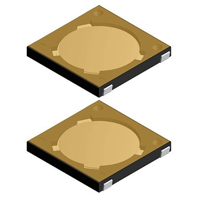 TJ-416-V-T/R Diptronics - Interruptor Tátil SMD 4 Terminais 4.4×4.4 mm