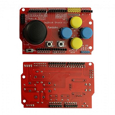Placa Joystick Shield Compatível Arduino Uno V1.A