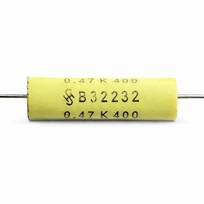 Capacitor 0,47µF 400V Axial Poliester 10% EPCOS