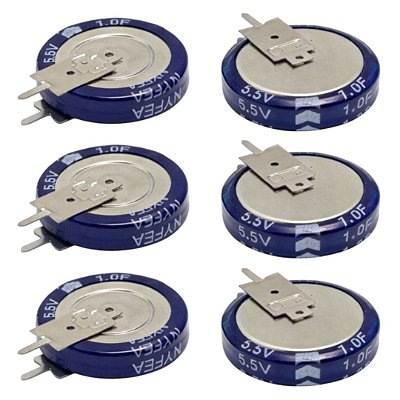 Super Capacitor EDLC 1F 5,5V 1.0F Backup Energia NB5R5V105N-E