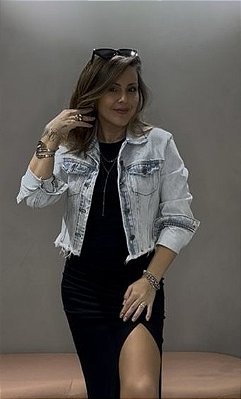 Jaqueta Jeans Desfiada JN Destroy