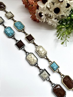 Cinto Correntaria Pedras Boho SQU