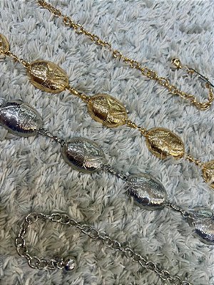 Cinto de Metal Oval