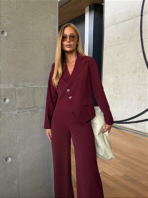 Conjunto Blazer Assimétrico Dora