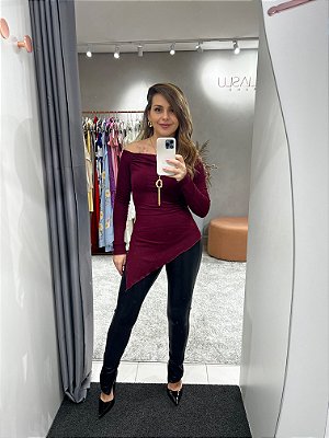 Blusa Allure Barras Frufru