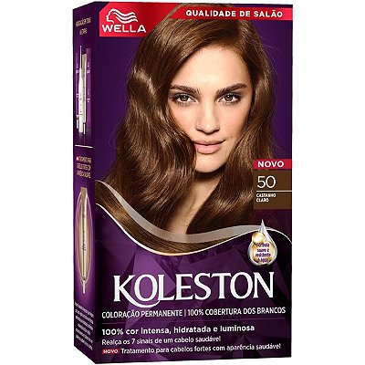 Tintura Koleston 50 Castanho Claro - Wella