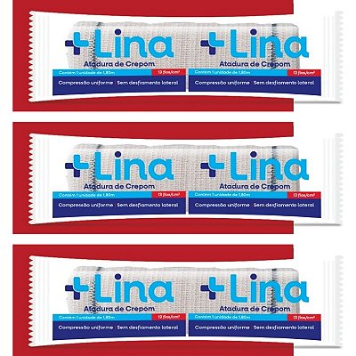 Pacote de 60 Ataduras Crepom 13 Fios - Lina