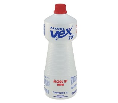 Álcool Vex 70 Original Antisséptico 1 Litro