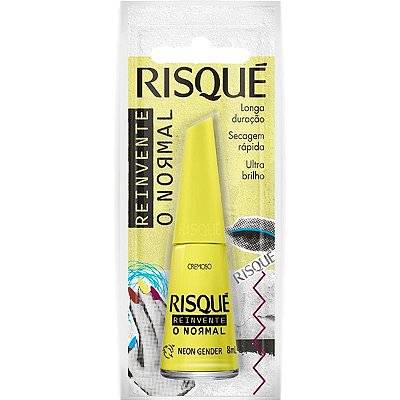 Esmalte Risqué Cremoso Neon Gender Blister 8ml - Coty