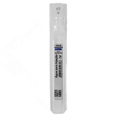 Agua para Injecao 10ml Farmace Ampola dp