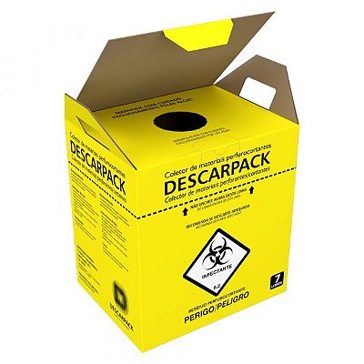 Coletor Perfurocortante Descarpack 7 Litros dp