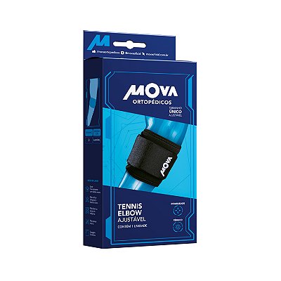 Tennis Elbow Ajustável Neoprene Mova Tam Único