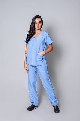 Scrub Feminino Oxford