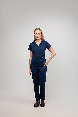 Conjunto Feminino Tecnológico Poliamida com Bolsos