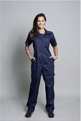 Macacão Feminino Brim Leve