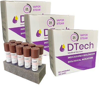 Indicador Teste Biológico P/ Validação de Esterilizações em Autoclave