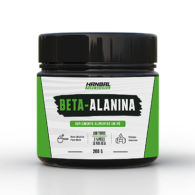 Beta Alanina 200g - Hanbal